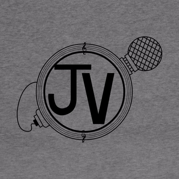 TheJohnnyVic Logo Black Clear Background by Lawrence n Sunset by TheJohnnyVic13